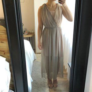 Sheer sleeveless dress